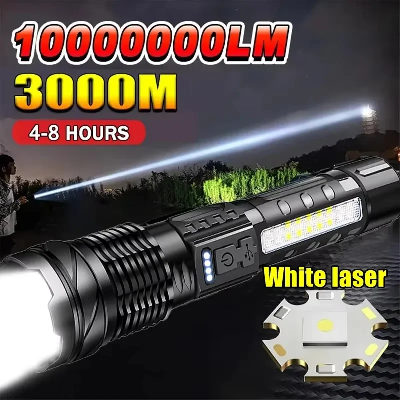 Fishing Light - Senter LED Kuat dengan Tampilan Baterai,