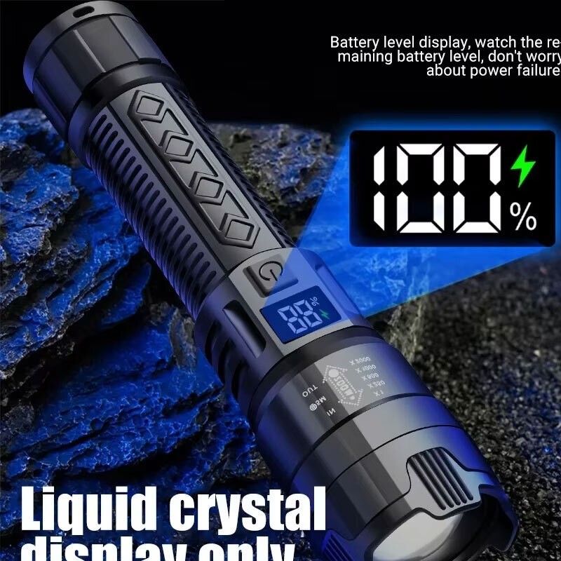 Senter LED Daya Tinggi 2000LM, - Fishing Light ulasan dan harga