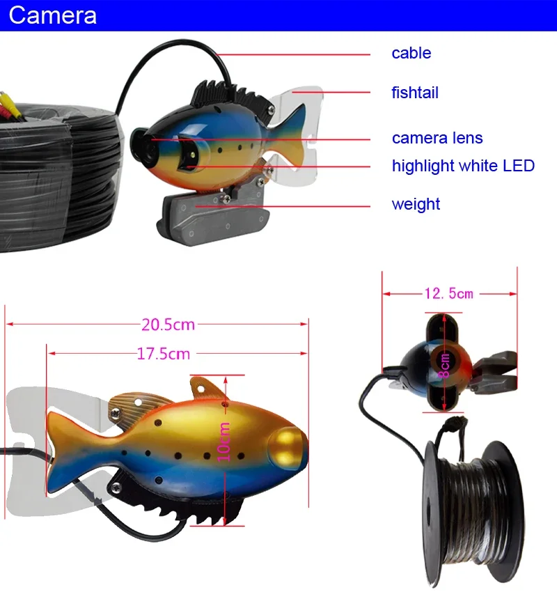 Sistem Pemantau Ikan Bawah Air - Fish Finder Case ulasan dan harga