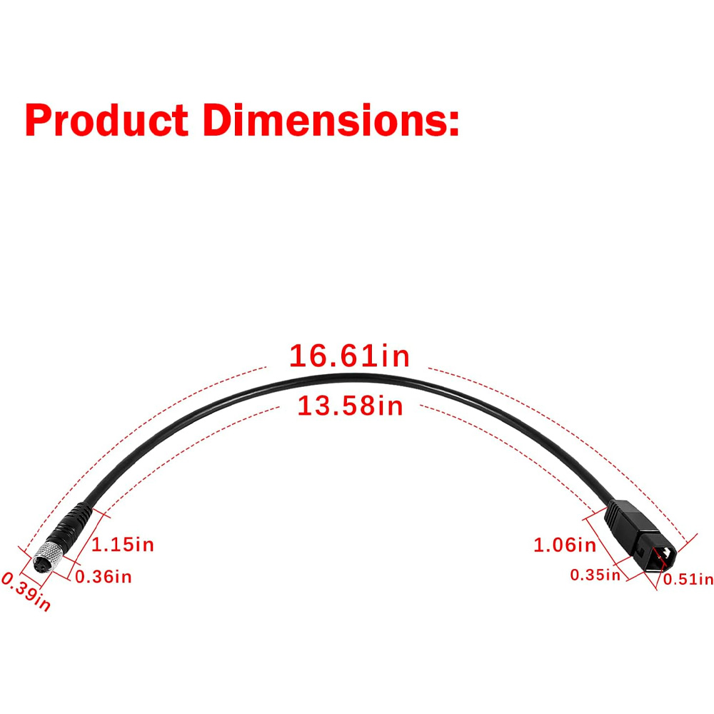 Pengganti untuk Kabel Adaptor  - Fish Finder Transducer ulasan dan harga