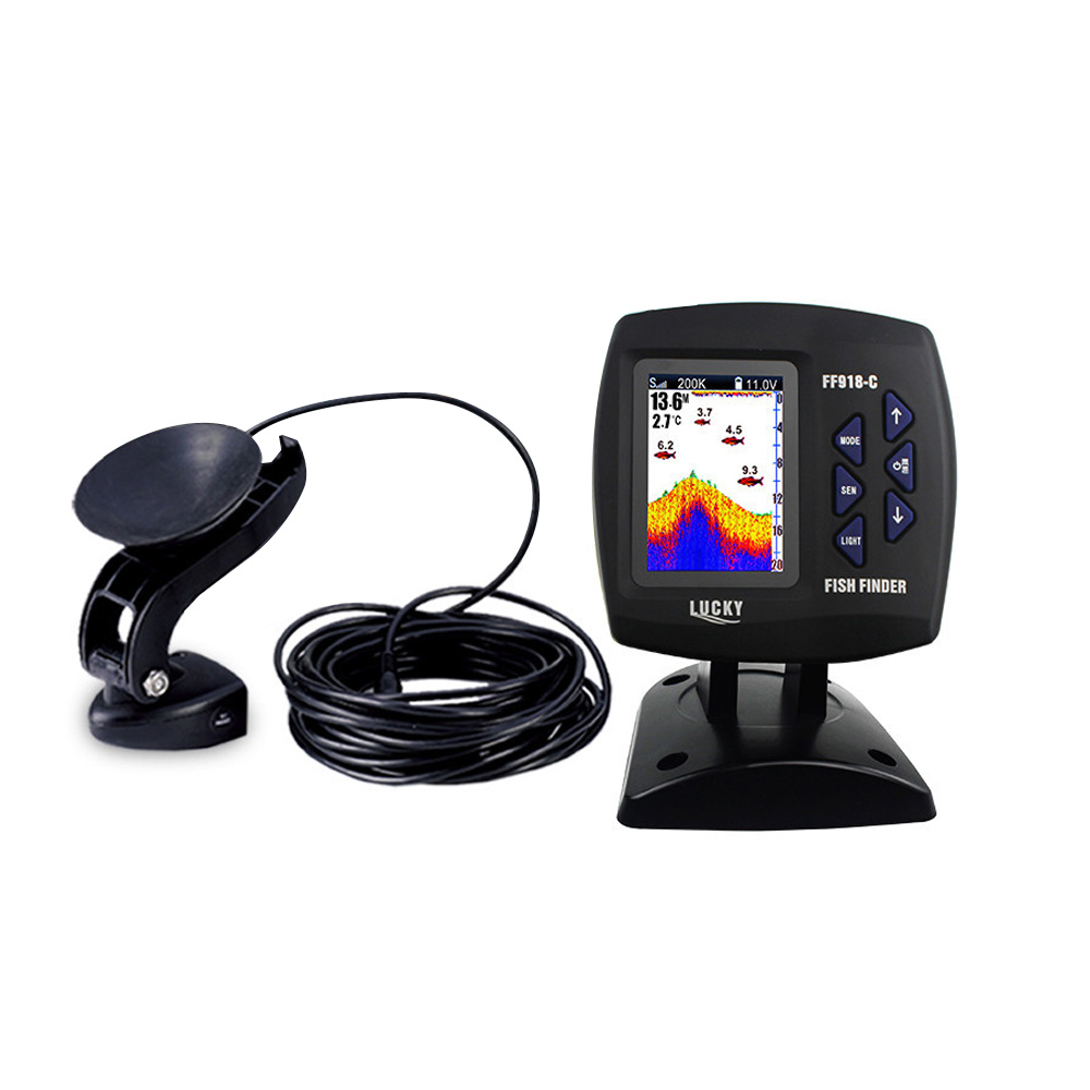 Pencari ikan kabel frekuensi g - Fish Finder Transducer ulasan dan harga