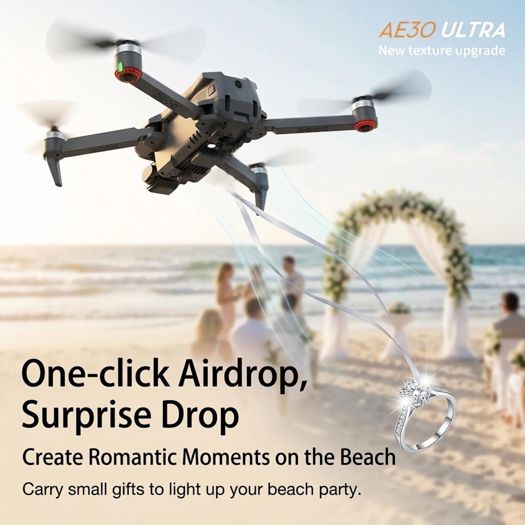 Drone GPS AE30 Ultra Baru Kame - Fishing Gps ulasan dan harga